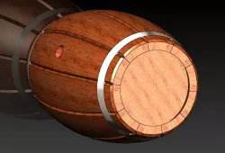 Barril de Madeira / Wooden Barrel