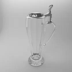 beer mug 3 3D model