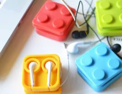 Block Earphone Cable Holder Organizer 2016 