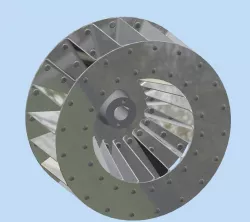 Blower Impeller for Package Burner