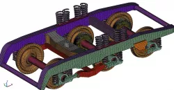 Bogie frame RX-2