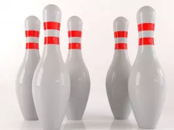 Bowling kegel 3D model