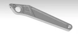 Brake pedal from Formula SAE by CTU Cartech