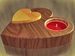 Candlestick for one candle