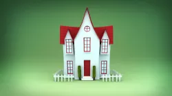 Cartoon House 3D model