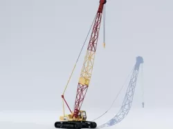 Crawler crane 3D model