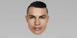 Cristiano Ronaldo 3D model