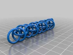 Customizable Power Line Chainmaille Weave