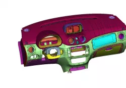 Dash-board assembly, kit-car 