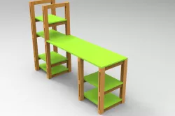 DESK IN WOOD