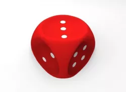 Dice Toy Low-poly  3D model