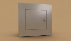 drawer slider metal 3D model