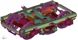 EM4 Locomotive Bogie