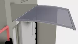 Entrance roof 