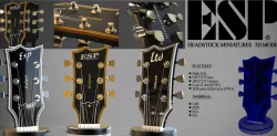 ESP Guitar Headstock Miniatures 3D model