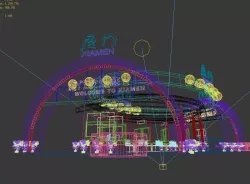 Exhibition - Area - 20X10-3DMAX2009-017 3D model