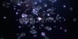 Falling diamonds 3D model