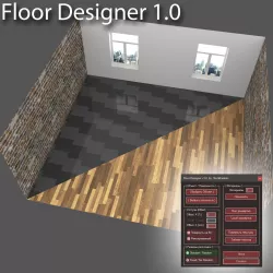 Floor Designer script 3D model
