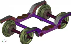 FRA bogie frame