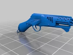 Gatling gun pistol