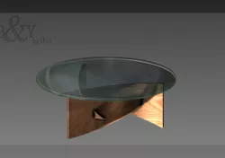 GLASS COFFEE TABLE 4