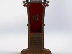 Golden Gear Trophy and Awards (2015) - Throne of CAD