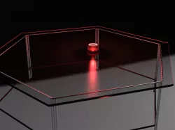 HEXAGONAL DINING TABLE