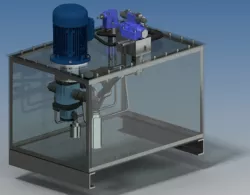 Hi-Low Hydraulic system (submerged pump)