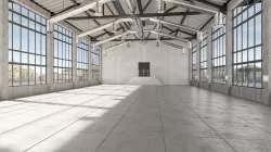 highly detailed Factory building 3D model