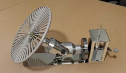 Hybrid powered angular mill