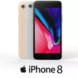 iPhone 8 3D model