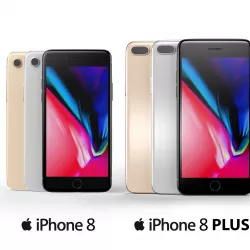 iPhone 8 and iPhone 8 Plus 3D model