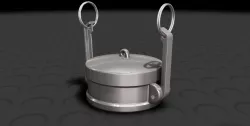 KAMLOK 634 B DUST CAP - 3''