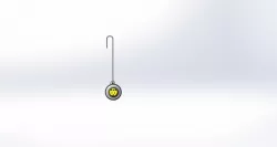 LED Drop Light/Task Light - 28 Watts - 100' Cord - 5' Tube - Daisy Chain Connections