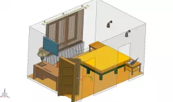 Left 1st Floor Bedroom, 4.5 x 3.35 (m)