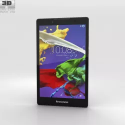 Lenovo Tab 2 A8 Ebony 3D model