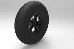 Light airplane wheel