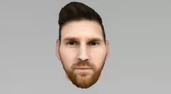 Lionel Messi 3D model