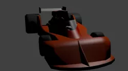 March BETA Low-poly  3D model