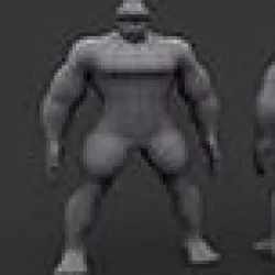Marvel Comics Thing 3D model