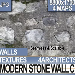 Modern Stone Wall C Texture