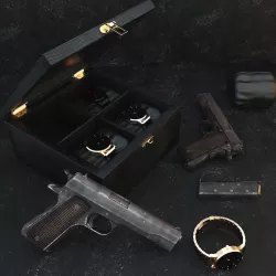 MVMT Colt-M1911 Low-poly  3D model