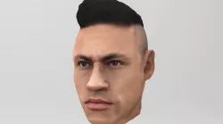 Neymar 3D model