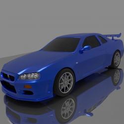 r 34 skyline 3D Models | Page 1 | STLFinder