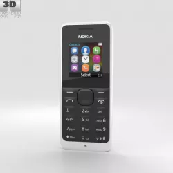 Nokia 105 White 3D model