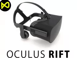 Oculus Rift Headset 3D model