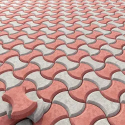 Paving color 3D model