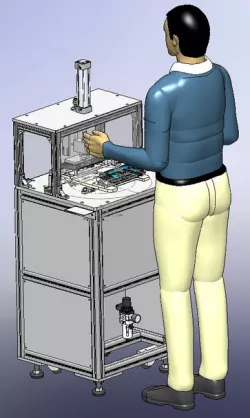 Pneumatic Press Machine 
