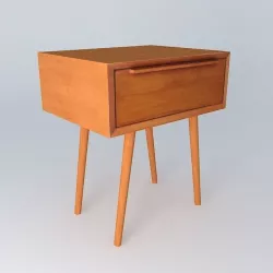 PORTOBELLO bedside houses the world Ref 146769  3D model