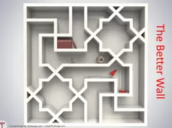 Re-designing the wall / shelves